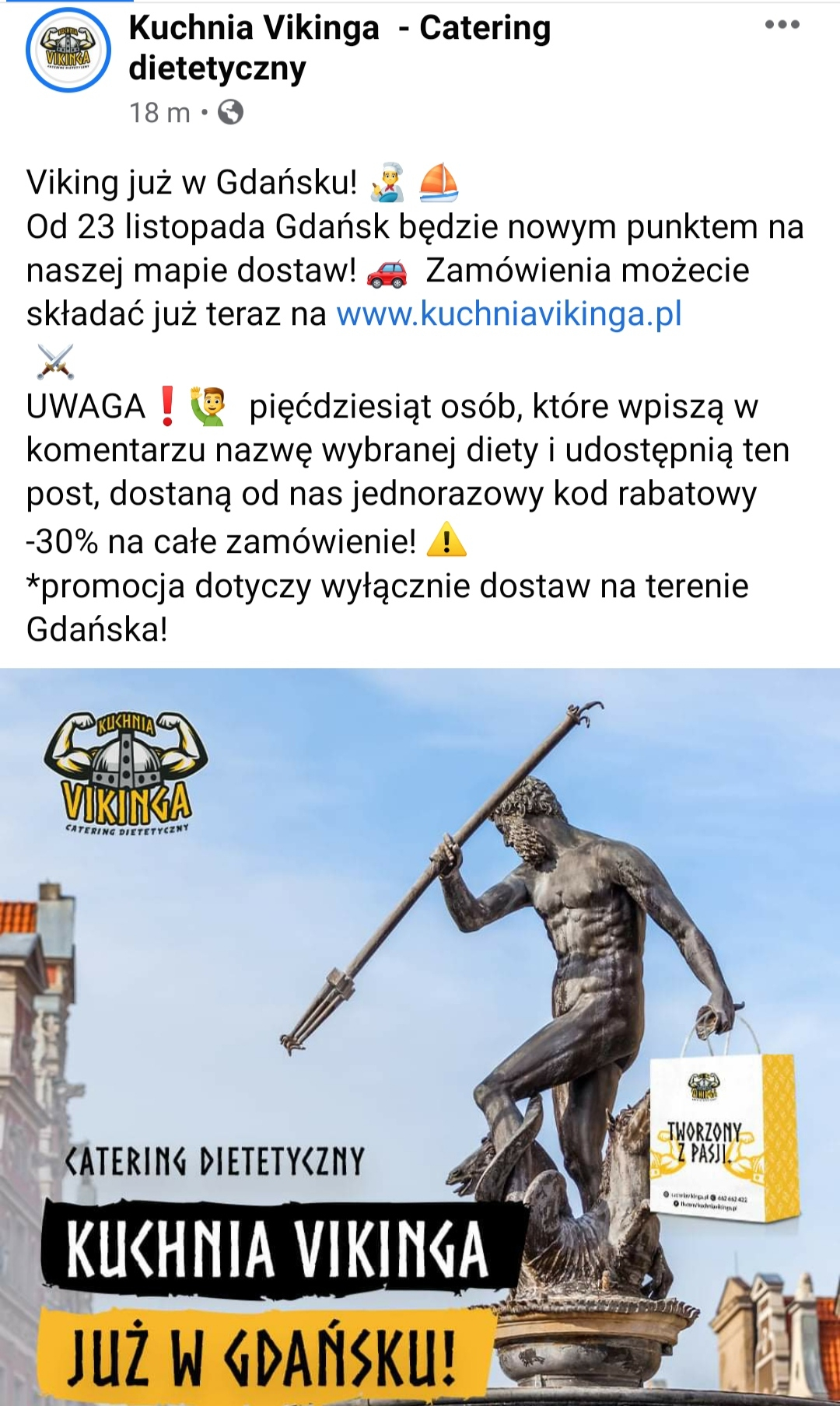 30 Znizki Na Wybrana Diete W Kuchni Vikinga W Lokalizacji Gdanska Pepper Pl