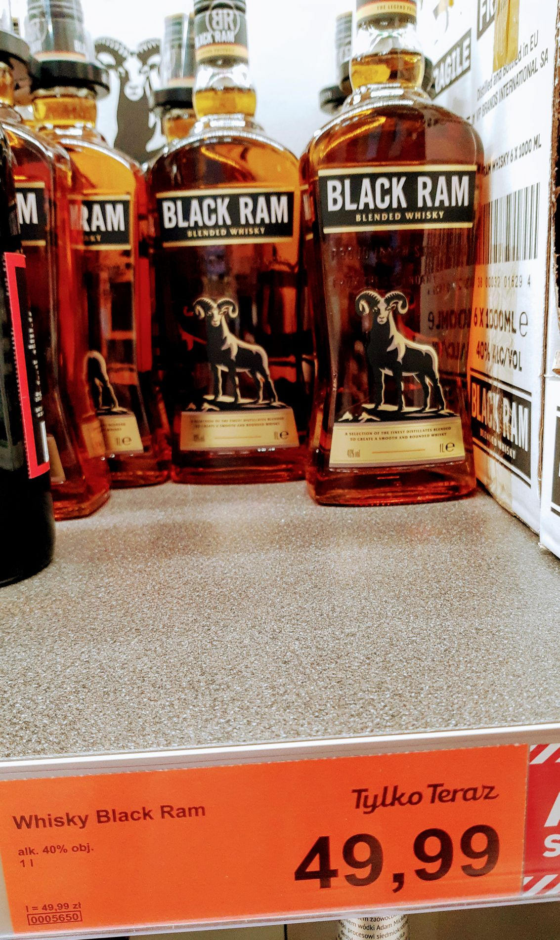 Black Ram Whisky 1l Aldi Wroclaw Obornicka Pepper Pl