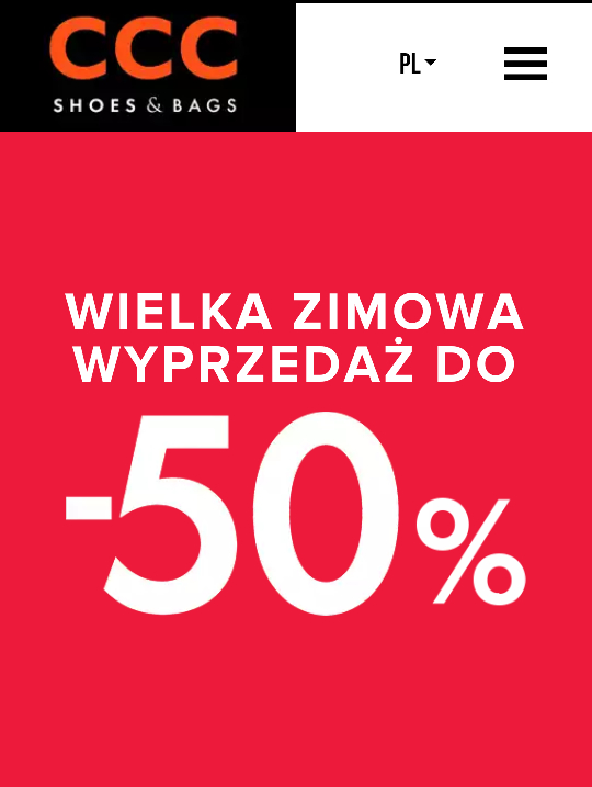 Wyprzedaż butów w ccc