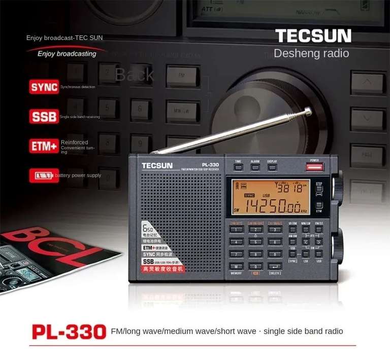Tecsun PL-330 radio globalne $57.31