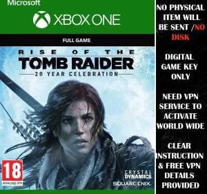 Rise of the Tomb Raider: 20 Year Celebration XBOX LIVE Key TURKEY VPN @ Xbox One / Xbox Series