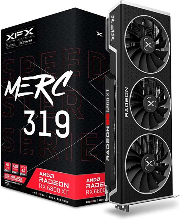 Karta graficzna XFX Speedster MERC319 AMD Radeon RX 6800 XT CORE RX-68XTALFD9