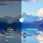 Projektor Rzutnik 1080p Topvision Native [amazon.de] 83,36€