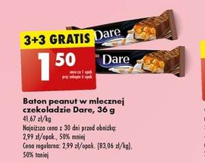 Baton Dare - 3+3 gratis - Biedronka