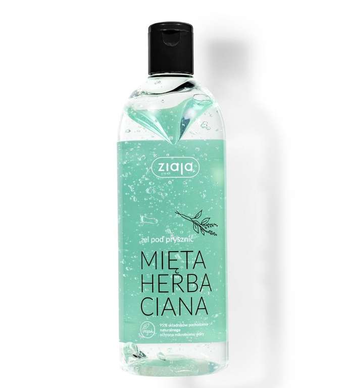 Ziaja Żel Pod Prysznic Mięta Herbaciana 500ml (oraz Księżycowa Pitaja, Figa włoska 500ml za 5,99zł)