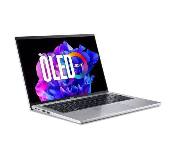 Laptop Acer Swift Go 14, OLED, 2880 x 1800px, 100% srgb, 90hz, i5-1335u, 16GB, 512GB, 1.32kg, W11