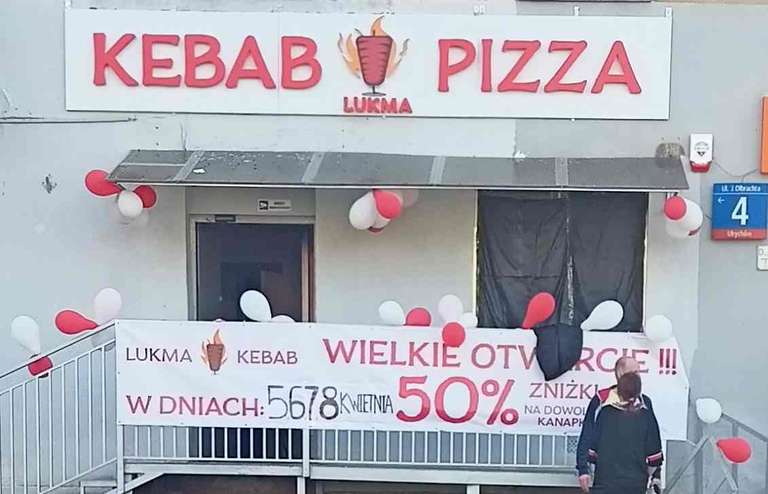Kebab Lukma 50% taniej na kebab Warszawa Wola