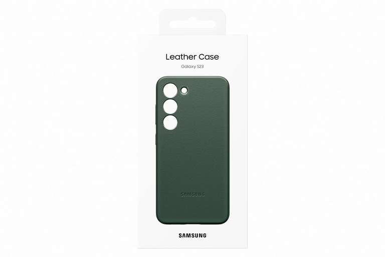 Etui do Samsung S23 Green Leather - 18,59 €