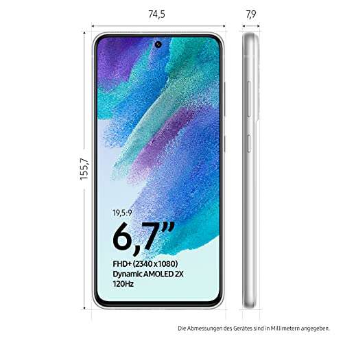 [Amazon.de Retourenkauf] Samsung Galaxy S21 FE 5G 128GB w kolorze białym z Amazon WHD za 1 740 zł (bdb stan) lub 1 853 zł (idealny stan)