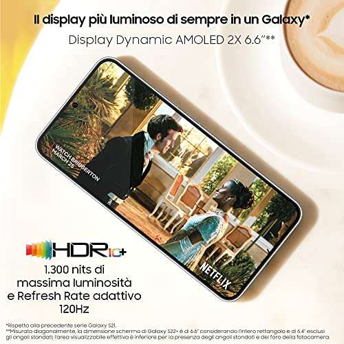 Smartfon Samsung galaxy s22 plus z włoskiego Amazonu 734.98€