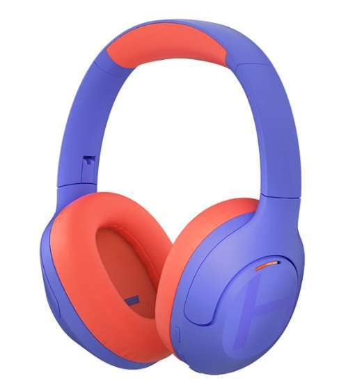 Słuchawki bezprzewodowe nauszne HAYLOU S35 z ANC (białe/fioletowe) | $37,14 @ Aliexpress