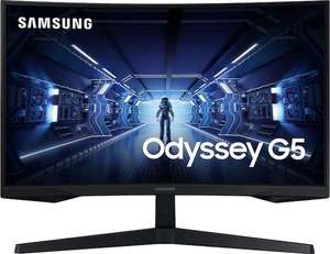 Monitor Samsung Odyssey G5 (27 cali, 2560 x 1440, 144Hz, 1ms, zakrzywiony ekran) @Morele.net