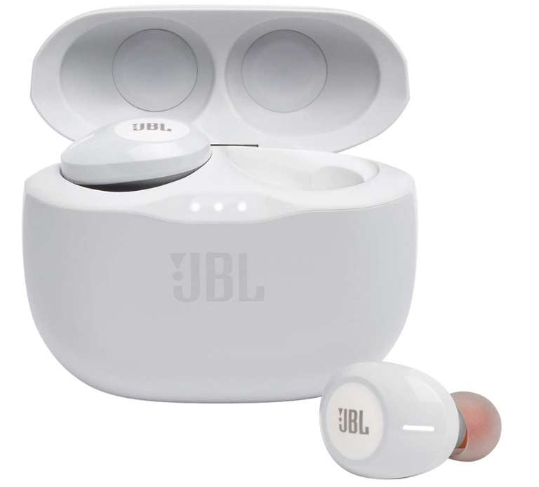 Słuchawki bezprzewodowe dokanałowe JBL TUNE 125TWS (wszystkie kolory, do 8 godzin na baterii, BT5.0, przetwornik 5,8mm) @ Amazon