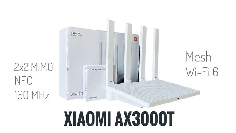Xiaomi Router AX3000T Wi-Fi 6 US $34.28