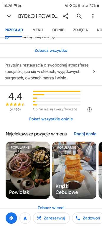 Promo na smash burgera w bydło i powidło w Warszawie