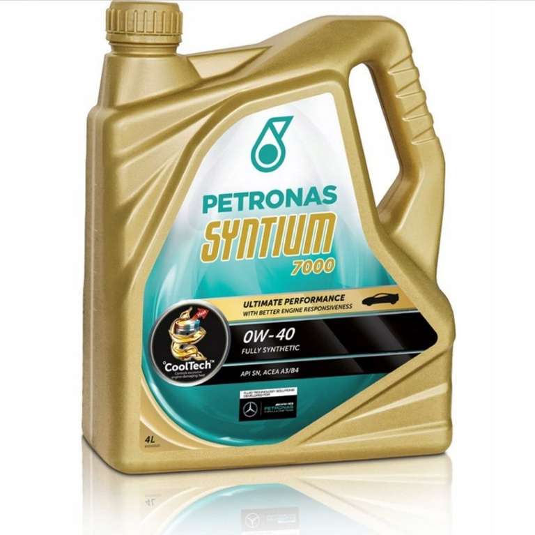 Olej silnikowy 0w40 Petronas Syntium 7000 4L