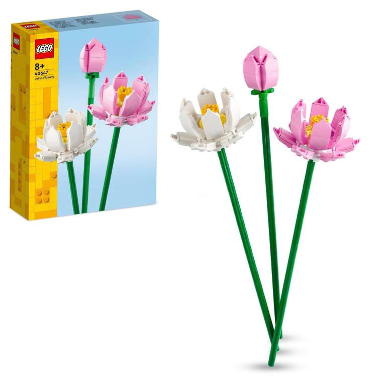Klocki Lego 40647 Kwiaty lotosu | darmowa dostawa z Amazon Prime