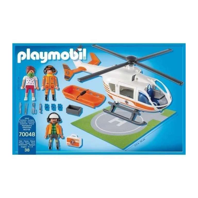 [Amazon.de] PLAYMOBIL City Life 70048 helikopter ratunkowy [od 4 lat]