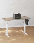 Elektryczne biurko z regulacją wysokości, blat 60 x 140 SONGMICS LSD016H01 - TYLKO PRIME