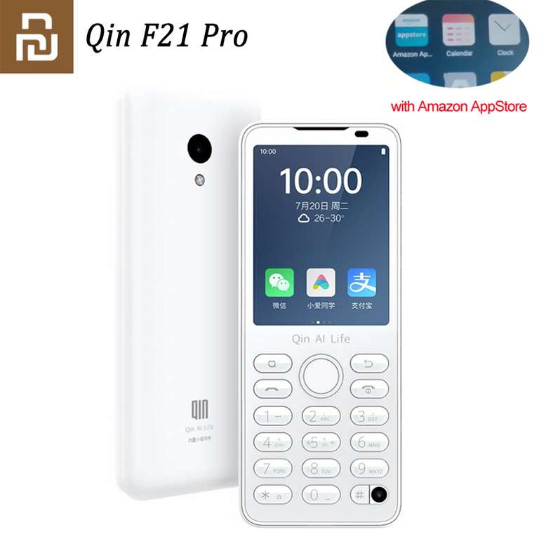 Xiaomi Qin F21 Pro Android 11 mały kompaktowy telefon, klawiatura, dotykowy ekran