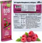 Bob Snail Vegan Candy Multifruit Batony - 30 zdrowych przekąsek pakowanych pojedynczo