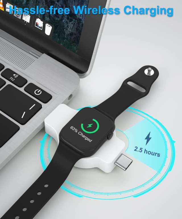 Magnetyczna ładowarka usb do Apple Watch @Amazon