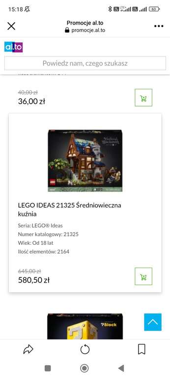 LEGO ideas 21325 średniowieczna kuźnia
