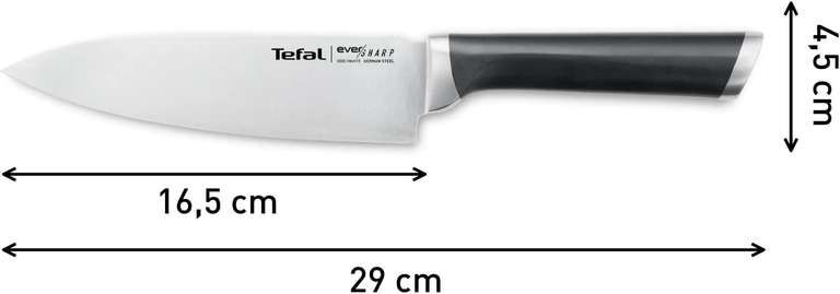 Tefal Ever Sharp K2569004 - noż szefa kuchni, z ostrzałką ta sama cena Allegro/Tefal