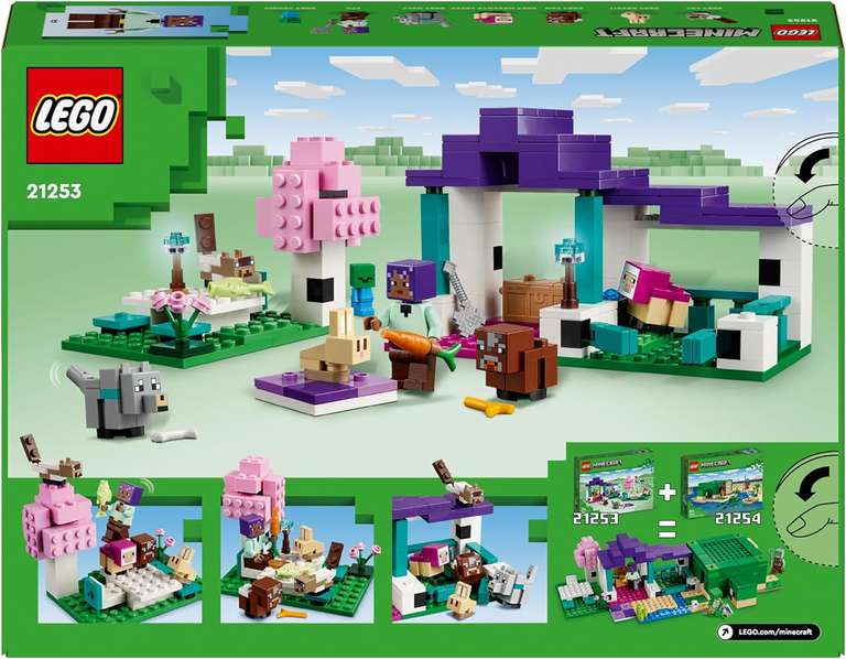 LEGO Minecraft Rezerwat zwierząt 21253