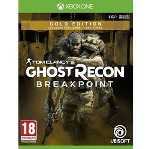 Tom Clancy's Ghost Recon Breakpoint Gold Edition AR XBOX One CD Key - wymagany VPN