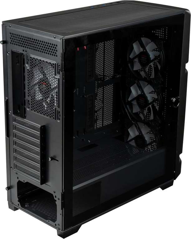Obudowa komputerowa ENERMAX MarbleShell MS31 PC Gamer obudowa czarna + 4 wentylatory ARGB PWM + uchwyt VGA