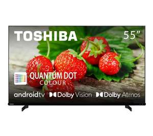 Telewizor Toshiba 55QA4263DG 55" QLED 4K Android TV Dolby Vision Dolby Atmos, możliwe 1773zł w opcji rat lub model 55UV2363DG za 1899