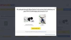 XBOX SERIES S 1399 i FIFA 23 za 1Zł kod rabatowy FIFAZAZETA