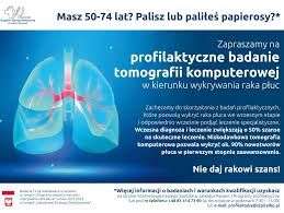 Bezplatne badania w kierunku wykrywania raka płuca dla osób w wieku 50-74 lat>>> Szpital Specjalistyczny w Białej Podlaskiej