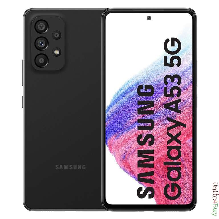 Smartfon SAMSUNG Galaxy A53 5G 6/128GB Czarny (A536B)