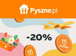 Tylko w ten weekend oferty partnerów za mniejszą ilość punktów (-20%) @ Pyszne.pl