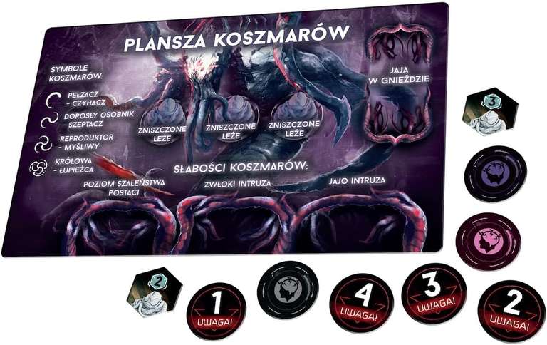Gra planszowa Rebel Nemesis: Koszmary (dodatek) BGG 8.3