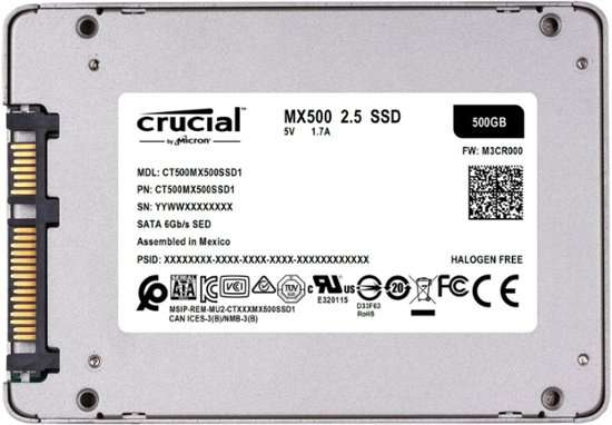 Dysk CRUCIAL SSD MX500 500GB CT500MX500SSD1 560MB/s @allegro