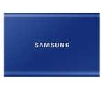 Samsung Portable SSD T7 1TB USB 3.2 Gen. 2 Niebieski za 279 zł (Prędkość odczytu: 1050 MB/s / zapisu 1000 MB/s) – tylko w aplikacji mobilnej