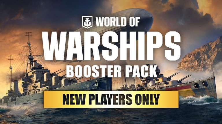 World of Warships Booster Pack - New Players za darmo @ PC