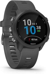 Garmin Forerunner 245 zegarek do biegania GPS - plany treningowe, specjalne funkcje biegania, analiza treningu, wodoszczelny