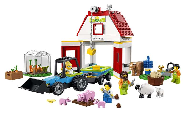 LEGO City 60346 Stodoła i zwierzęta gospodarskie (230 elementów) @ Amazon