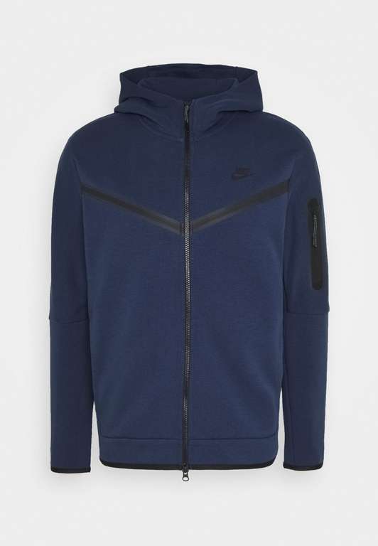 Męska bluza Nike Sportswear Tech Fleece z kapturem i zamkiem - duże rozmiary: XXL-4XL - 4 kolory do wyboru @Zalando