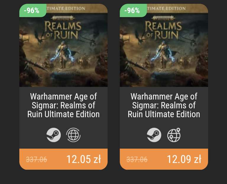 Gra Warhammer Age of Sigmar: Realms of Ruin Ultimate Edition Steam CD Key