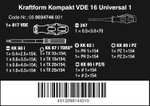 Wera Kraftform Kompakt VDE 16 Universal 1