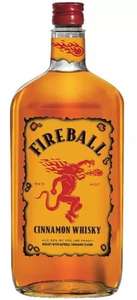 Fireball Cinnamon Whisky Liqueur 33%, 1000ml