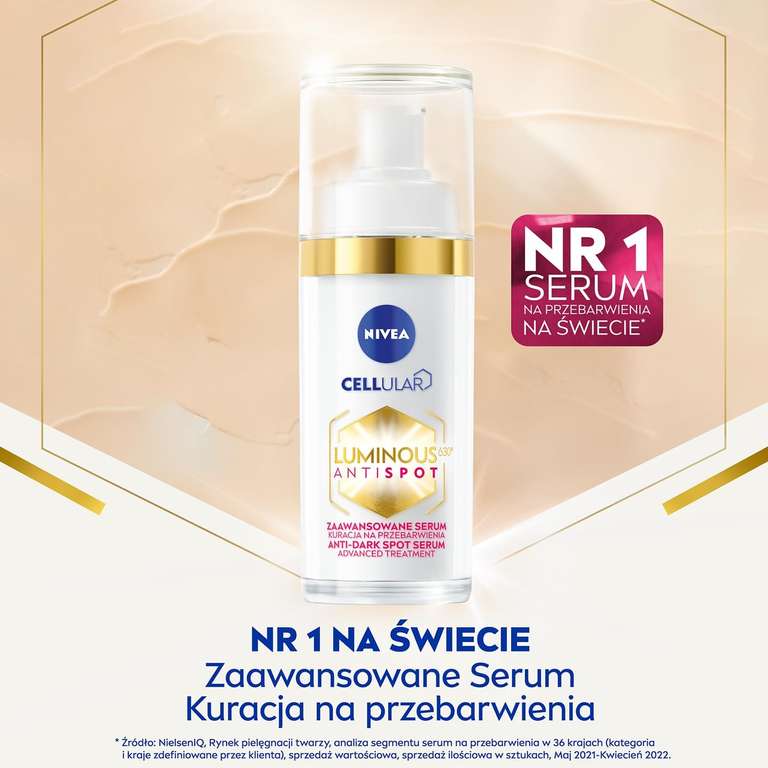 NIVEA CELLULAR LUMINOUS 630 serum do twarzy przeciw przebarwieniom, 30 ml