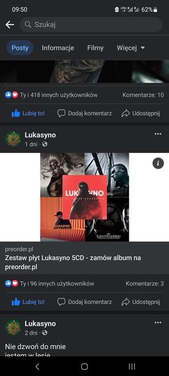 Zestaw płyt Lukasyno 5CD