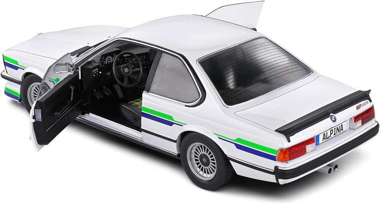 BMW Alpina B7 Turbo (E24) 1984 1:18 Solido Branco - 20 anos! Loja on-line de miniaturas