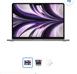 Laptop Apple MacBook Air M2 13,6" M2 - 8GB RAM - 256GB Dysk - macOS - gwiezdna szarość